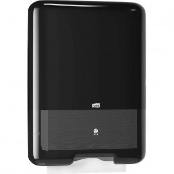 Диспенсер для листовых полотенец TORK H3 ELEVATION пластик черный ''SCA'' 1/1 333х136х439 мм