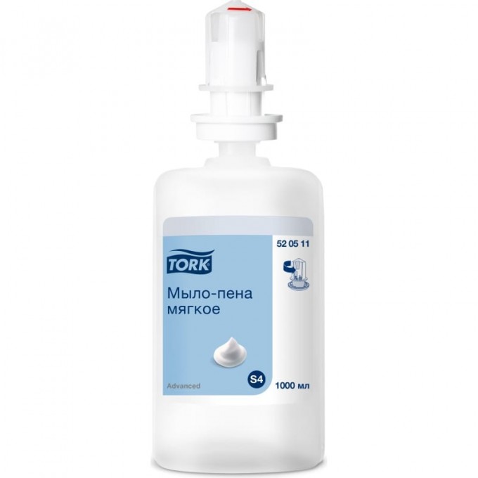 Жидкое мягкое мыло-пена TORK ADVANCED 1 л, S4 PX-520511