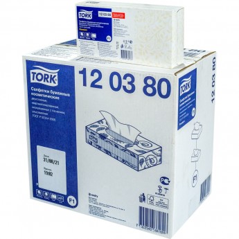 Салфетка бумажная косметическая TORK Premium 21 шт/уп "TORK" 1/1