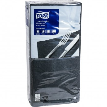 Салфетка бумажная TORK ADVANCED черная 'SCA' 1/10