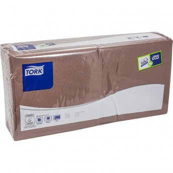 Салфетка бумажная TORK ADVANCED коричневая ''SCA'' 1/10