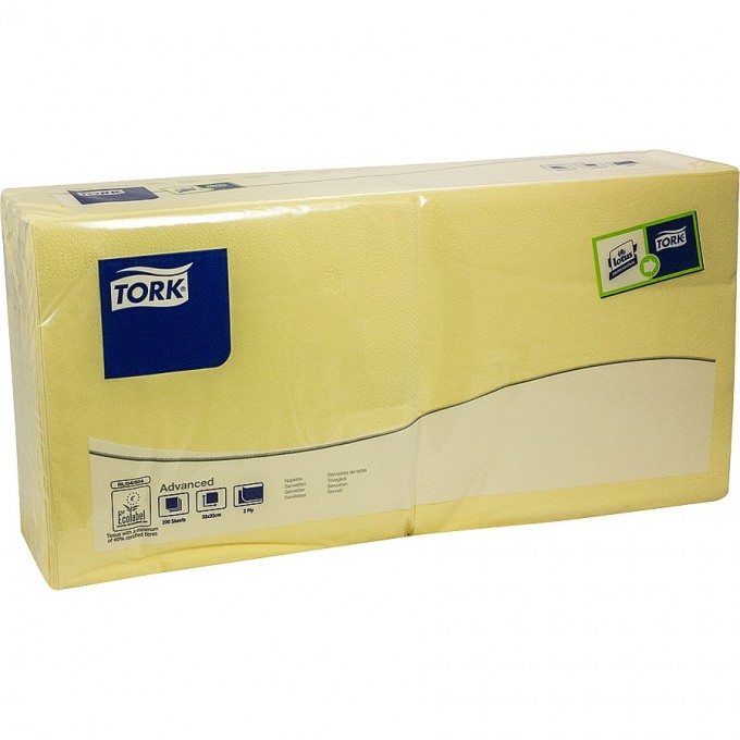 Салфетка бумажная TORK ADVANCED шампань ''SCA'' 1/10 T-477153