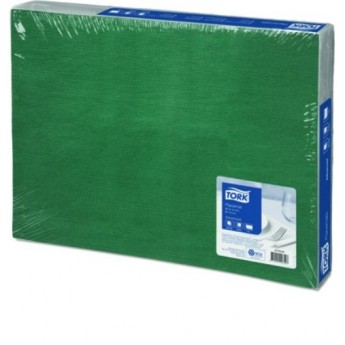 Салфетки сервировочные TORK SCA под тарелки зеленые